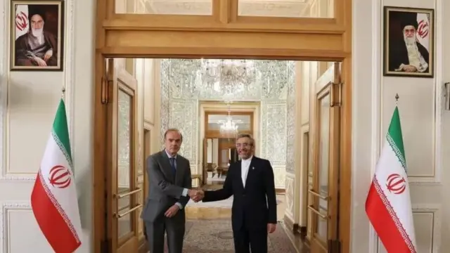 علی باقری کنی طرف گفتگوی انریکه مورا در تهران بود