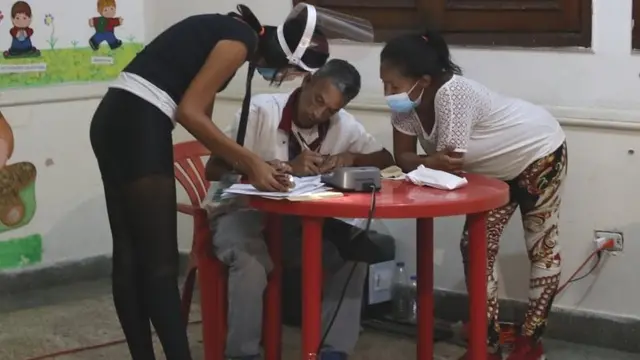 Votação na Venezuela