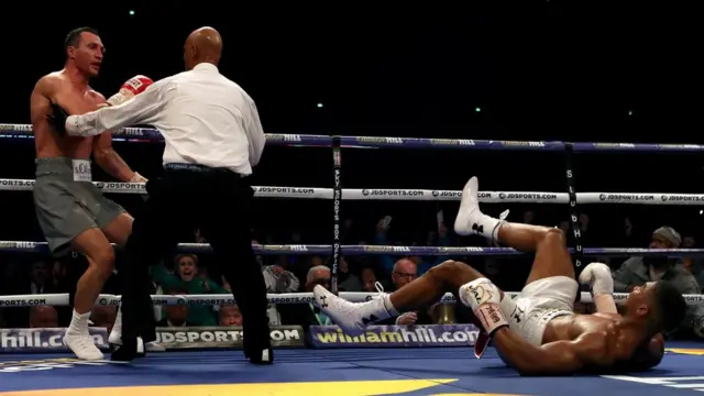 Владимир Кличко и Энтони Джошуа