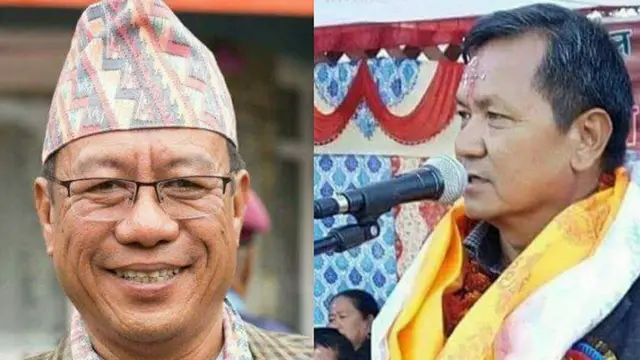 किरण गुरुङ र पृथ्वी सुब्बा गुरुङ