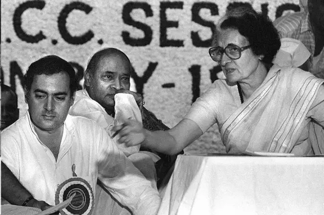 ఇందిరా గాంధీ, రాజీవ్, పీవీ