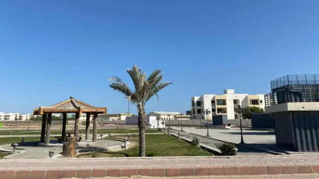 گوادر شہر میں تعمیر کردہ پوش علاقہ نیو ٹاؤن