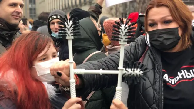 Протесты в Москве