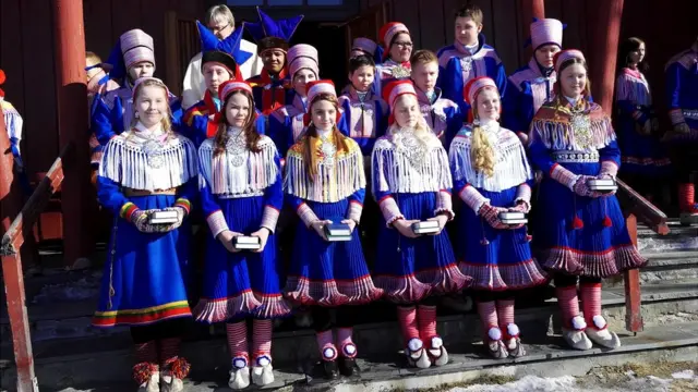 Саамская молодежь в Норвегии