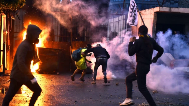 Протесты в Ливане