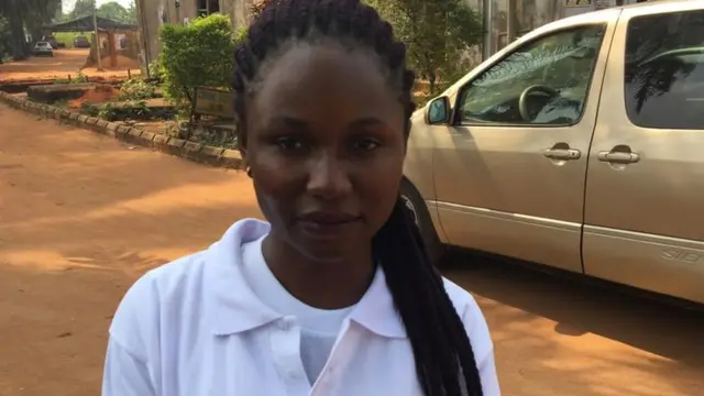 Abigail Lemoh, dey 22 years old