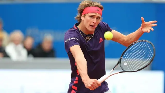 لاعب التنس الألماني ألكسندر زفيريف