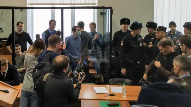 В зале суда