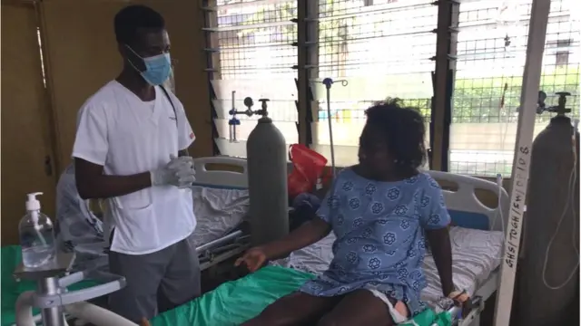 Otu onye merụrụ ahụ n'ogbunigwe gbara na Ghana