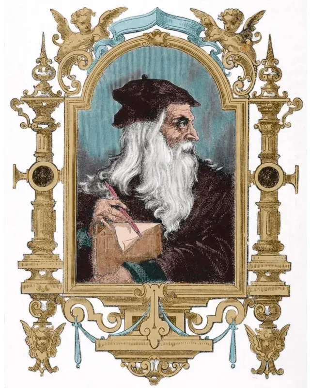 Leonardo da Vinči je pisao kao u ogledalu, s desne na levo