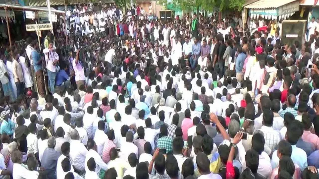 தொடர்ந்து நடைபெற்று வரும் நெடுவாசல் போராட்டம்