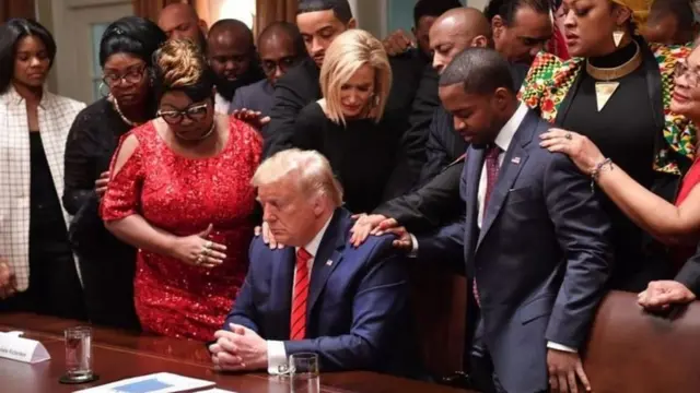 Bwana Trump amejuvuna kwamba amewafanyia mambo mengi mazuri Wamarekani weusi