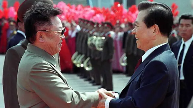 Kim Jong-il e Kim Dae-jung