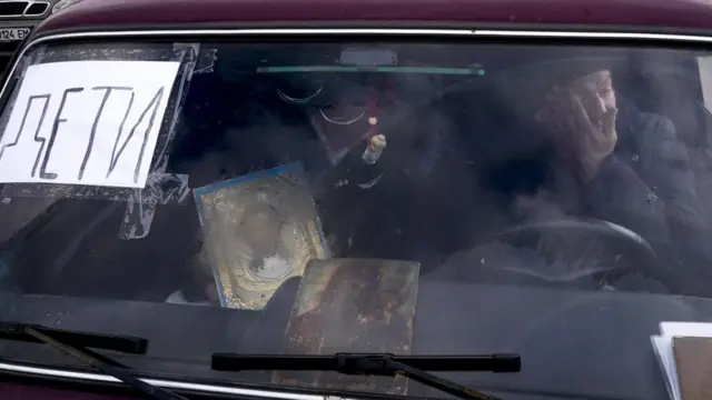 Эвакуация жителей Мариуполя