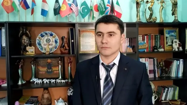 "Қирғиз-Ўзбек" университети қошидаги "Халқаро алоқалар" департаменти етакчи мутахассиси Рустамбек Салимов