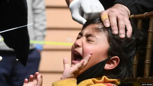 ਬੱਚੇ ਦਾ ਕੋਰੋਨਾ ਟੈਸਟ