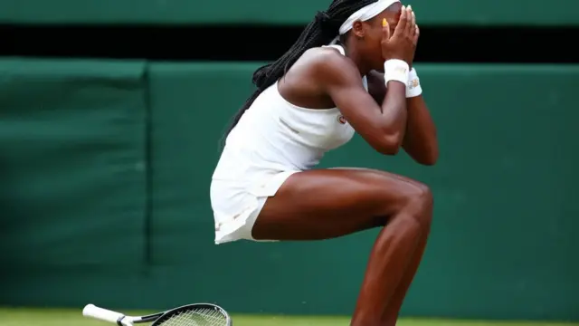 Гауфф после победы над Уильямс