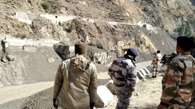 ਉੱਤਰਾਖੰਡ ਵਿੱਚ ਗਲੇਸ਼ੀਅਤ ਫੱਟਿਆ