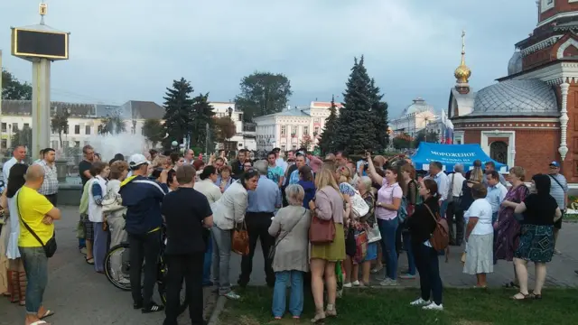 Народный сход после приговора Евгению Урлашову