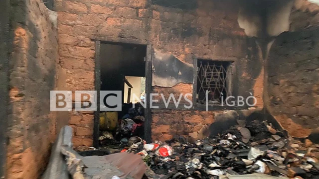 Ọkụ gbara na Colliery Avenue, Enugu