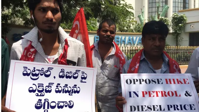 హైదరాబాద్‌లో వామపక్షాల నిరసన