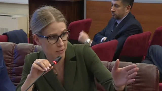 Любовь Соболь на заседании рабочей группы ЦИК