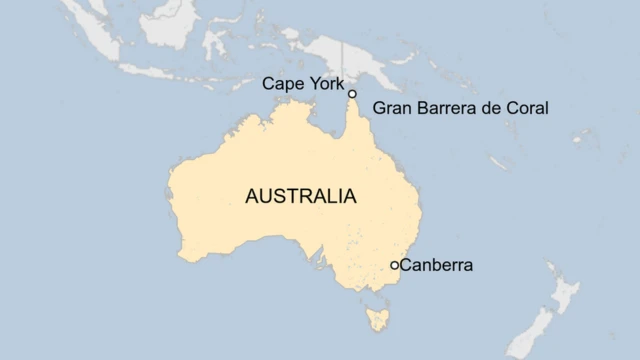 Mapa Australia