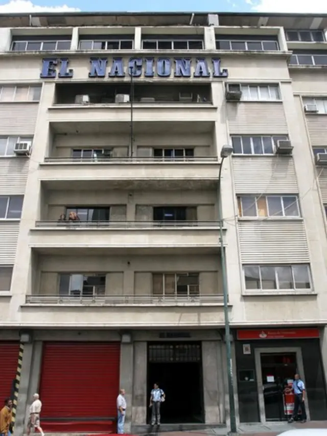Sede antigua de El Nacional.
