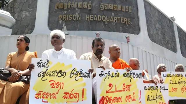 இலங்கை: தமிழ் கைதிகளின் விடுதலைப் போராட்டம்