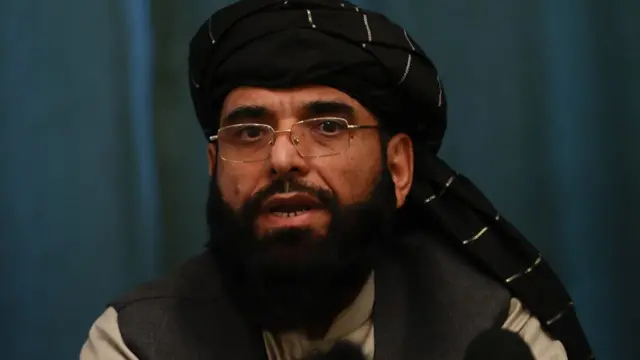 तालिबान सरकार के प्रवक्ता सुहैल शाहीन