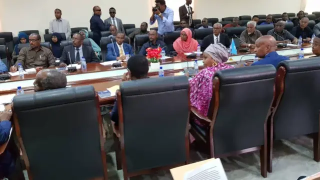 Shirka golaha wasiirrada oo socda