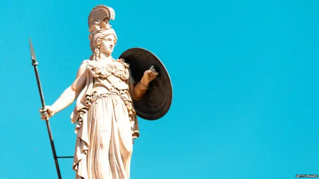 एथेना को ग्रीक संस्कृति में देवी माना जाता है