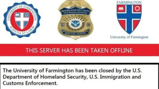 'போலி அமெரிக்க பல்கலைக்கழகம்`