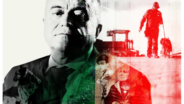 Montagem de Nicola Gratteri