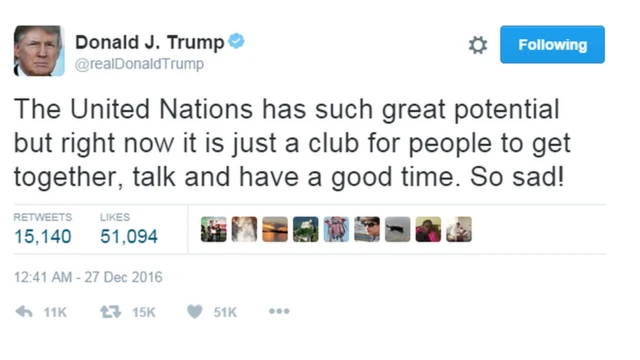 trump tweet