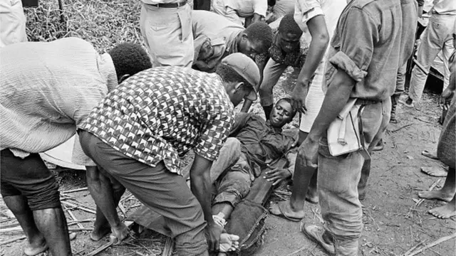 Ologun kan to fi ara gbọgbẹ ni wọn gbe kuro loju ogun