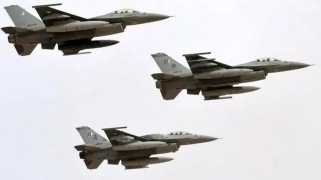 भारत-पाकिस्तान, एफ़-16 लड़ाकू विमान