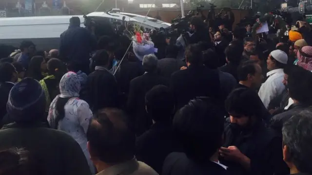 عاصمہ جہانگیر جنازہ