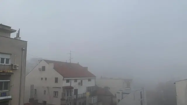 Prizor iz Beograda početkom novembra