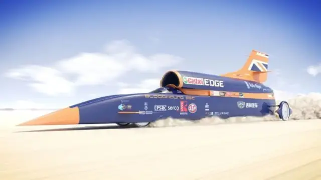 BLOODHOUND car