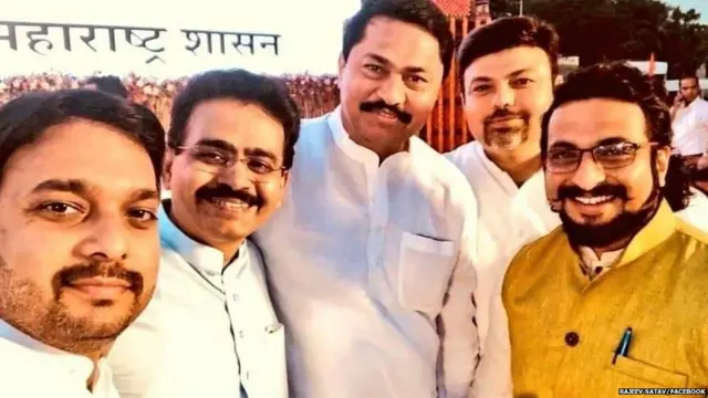 राजीव सातव, नाना पटोले, विश्वजीत कदम आणि अमोल कोल्हे