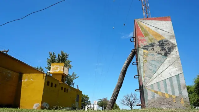 Antena de la radio local