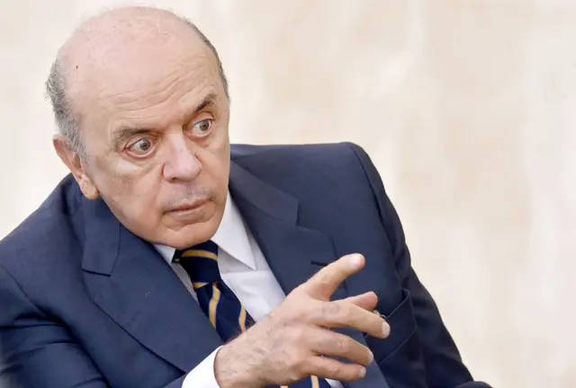 José Serra, el ministro de Relaciones de Exteriores de Brasil.