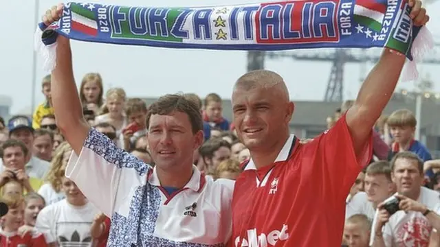 Ravanelli joined Middlesbrough less than two months after helping Juventus win the Champions League