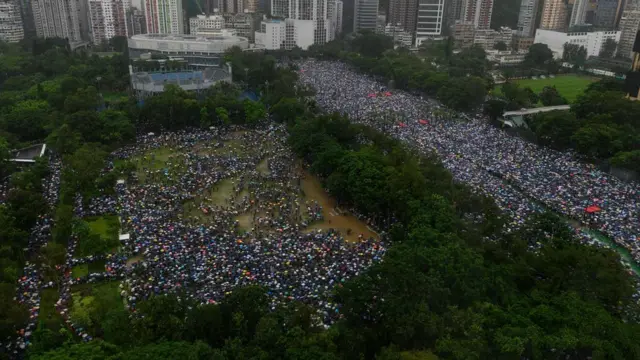 हांगकांग में प्रदर्शन