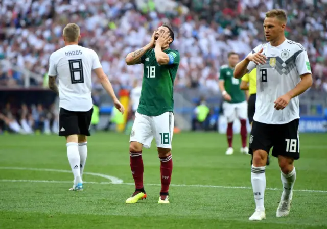 Guardado se lamenta de no haber podido sentenciar el partido.