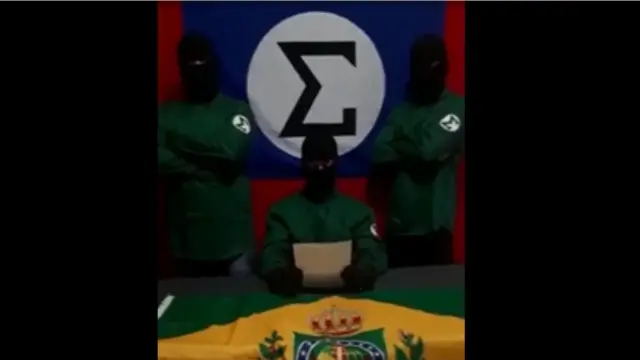 video do grupo que reivindicou atque