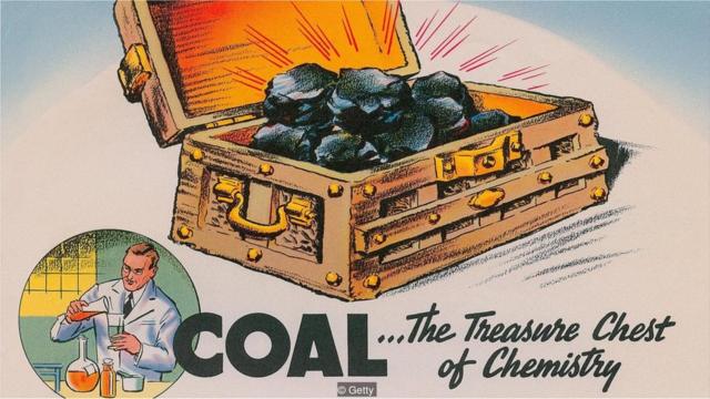 Químicos produzidos em processos como carvão