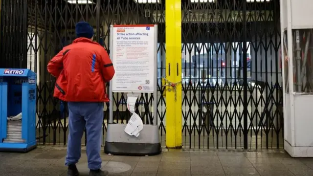 Man at Walthamstow Central