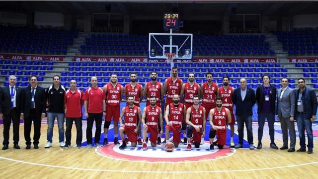 فريق كرة السلة السوري عام 2019